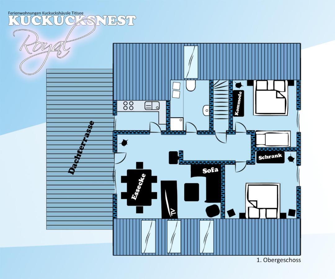 Kuckuckshaeusle Ferienwohnungen Titisee-Neustadt Exteriör bild